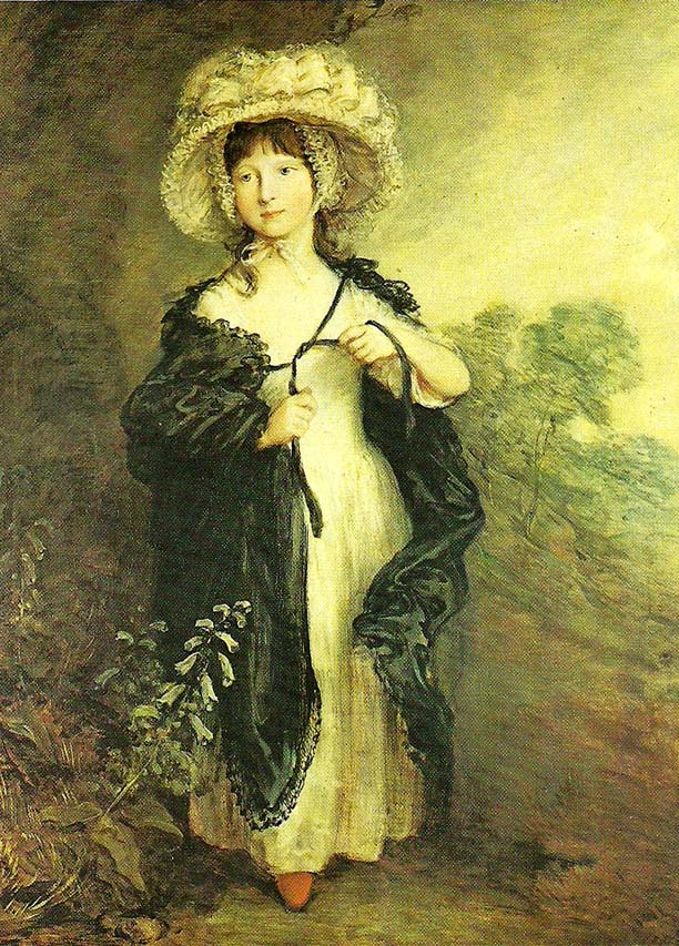 Thomas Gainsborough miss haverfield, c